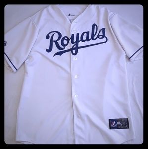 Mens Large KC Royals Alex Gordon Jersey